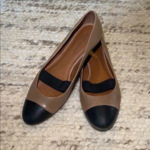 Bernardo Two tone Ballet flats